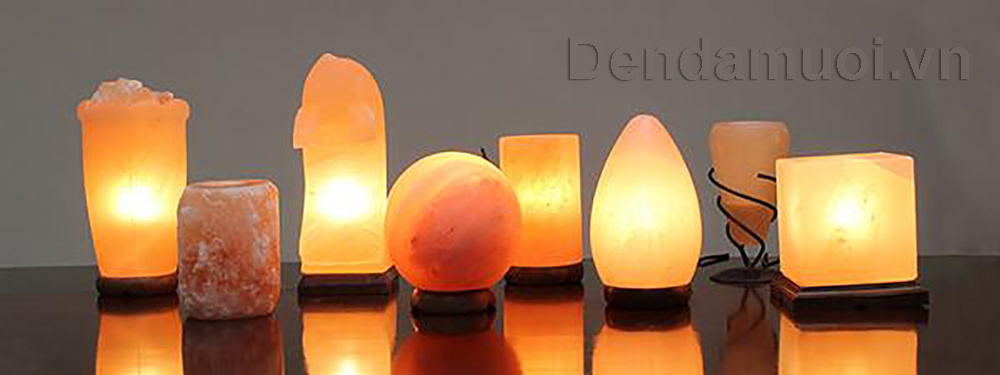 Đèn đá muối trang trí cho nhà hàng, quán cafe