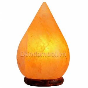 Đèn Đá Muối Chế Tác Hình Giọt Nước