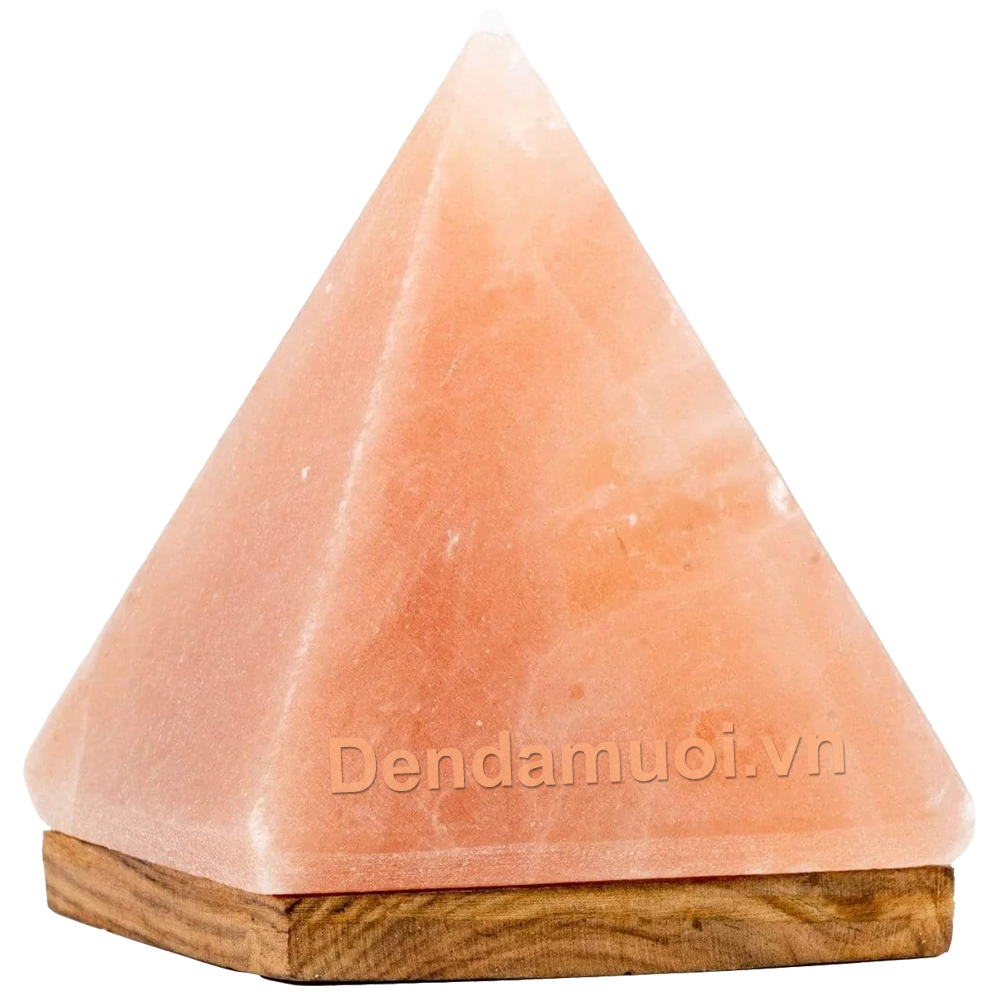 Đèn Đá Muối Chế Tác Hình Kim Tự Tháp