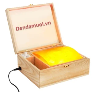 Hộp đèn đá muối massage chân đẹp
