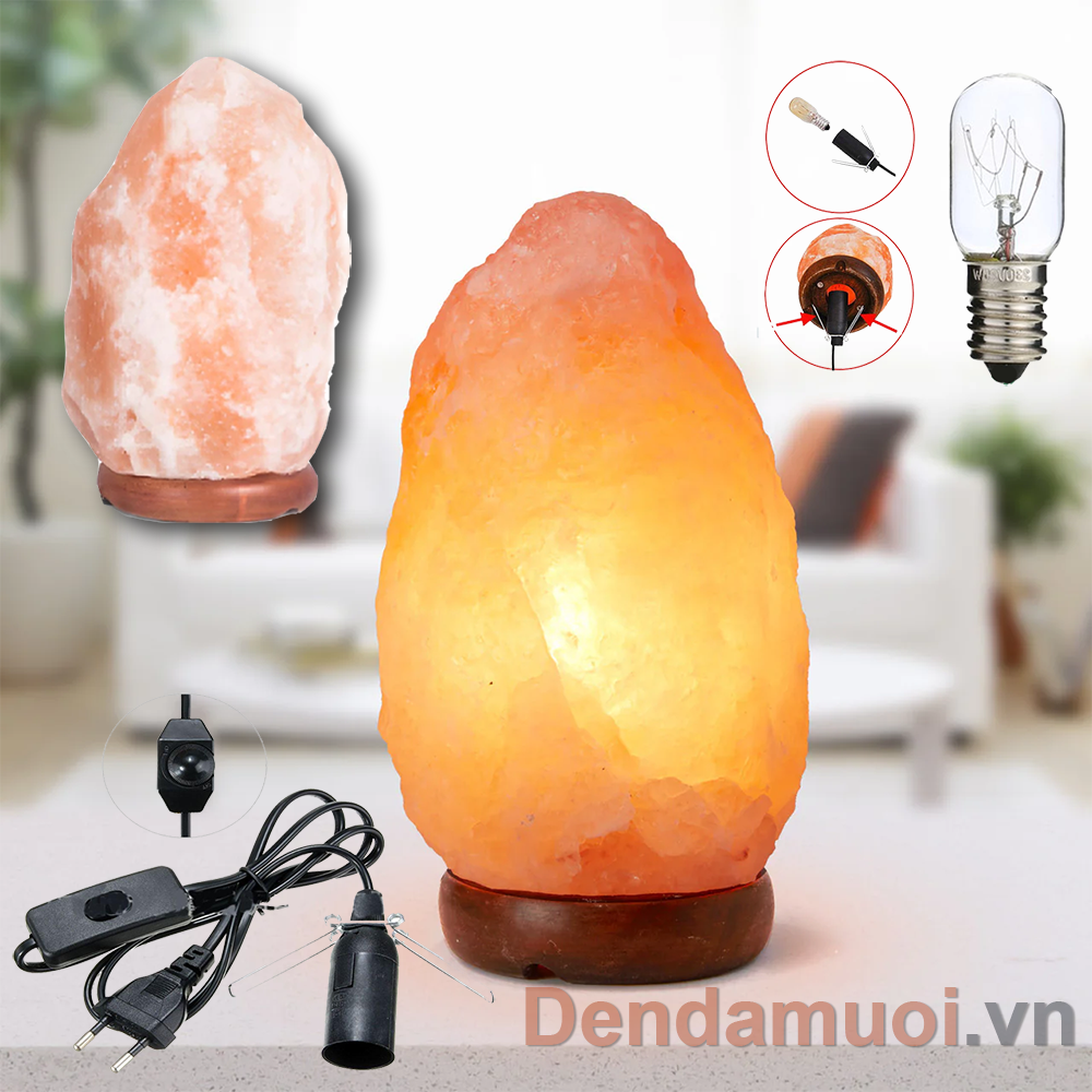 Đèn đá muối tự nhiên