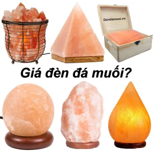 Giá đèn đá muối Himalaya và thông tin bạn cần biết trước khi mua